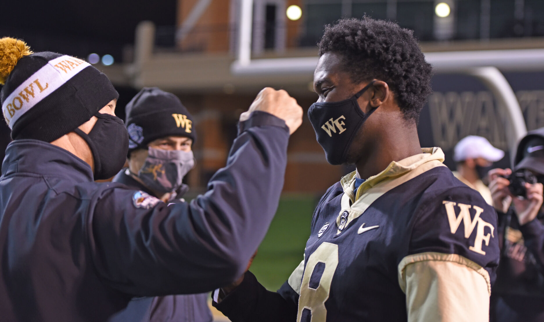 Wake Forest football senior night